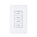 Daintree WWD2-4 4-Button Wall Dimmer, Surface Mount