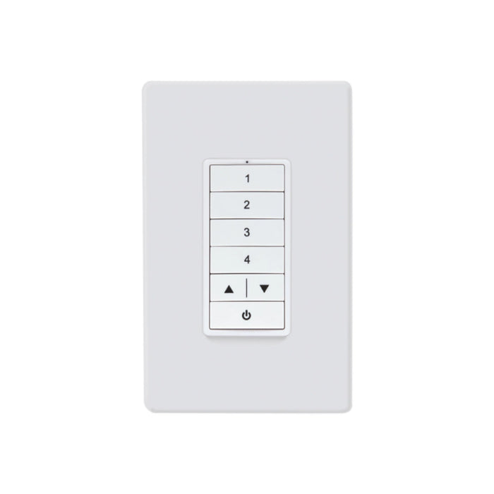 WaveLinx WWL5-RL LITE Line Voltage Wallstation, 5 Buttons Raise / Lower