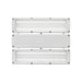 Lithonia XIB 24" 78W LED High Bay, 12000lm, Textured Acrylic, Wide Distribution, 5000K, 347-480V, nLight Controller