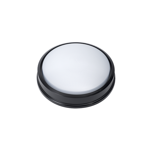 Luminaire LED ARV13 ANYX Series 13" Round 25W LED Vandal Resistant Fixture with Opal Lens, 120-277V, Bronze Finish