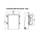 Lumark AWP 20W/25W/28W LED Architectural Small Smooth Wall Pack, 3CCT Selectable, 120-347V