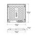 Lithonia CPXS 2x2 LED Switchable Panel with nLightAIR2 and Sensor, 3CCT & Lumen Selectable