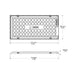 Lithonia CPX 2x4 LED Switchable Panel with Emergency Battery, Switchable CCT 3500K/4000K/5000K, Up to 6563 lm, 80+CRI, 120-277V