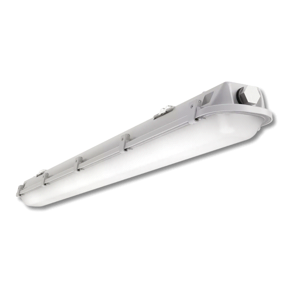 Lithonia Contractor Select CSVT 24 IN LED Vapor Tight Light, Switchable 2000/3000/4000LM,Switchable CCT 3500K/4000K/5000K, 120-347V