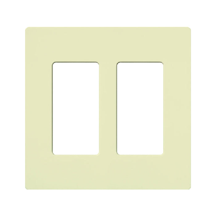 Lutron CW-2 Claro 2-Gang Wallplate