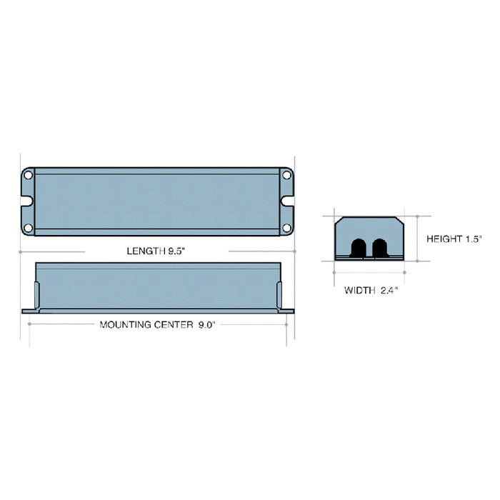 IOTA D48T Inverter Ballast for 48V Central Battery Systems