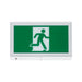 Lithonia EARM Signature Extruded Aluminum Running Man Sign, AC only, Single face, 120V - White
