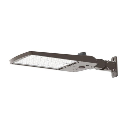 Lithonia EAX2 114W-210W LED Area Light, 3CCT Selectable, Up to 30000 Lumens, 120-347V, Universal round, square pole tenon mount, Dark bronze