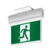 Lithonia EDGRM Quantum Extruded Aluminum Edge-Lit Running Man Sign, Nickel Metal Hydride, 120-347V