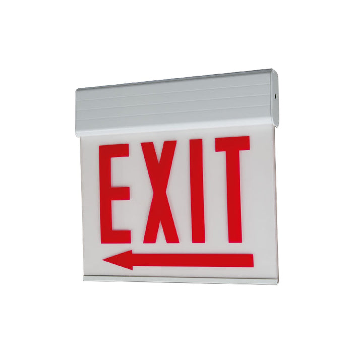 Sure-Lites ECHX Chicago Edge-Lit LED Exit Sign Trim, Surface Mount
