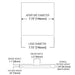 Halo SMX6SLSFS010 6" Square Surface Mount LED Downlight, 5CCT & 3 Lumens Selectable, 120-277V, Matte White