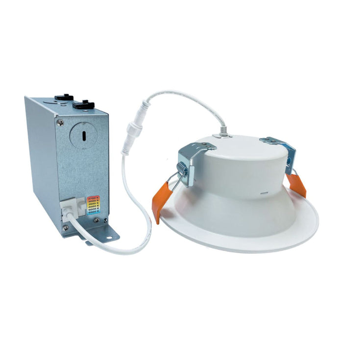 Halo LCR621RD 6" Canless LED Downlight, CCT Selectable, 2100 Lumen