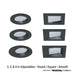 Halo ML2ALSFSE010R ML Flex Series 2" Round Smooth LED Canless Downlight, 5CCT & 3 Lumen Selectable
