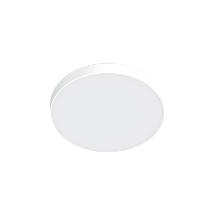 Halo SMX4RLSFSD2W 4" Round Surface Mount LED Downlight, 5CCT Selectable & Dim to Warm, 3 Lumens Selectable, 120V, Matte White