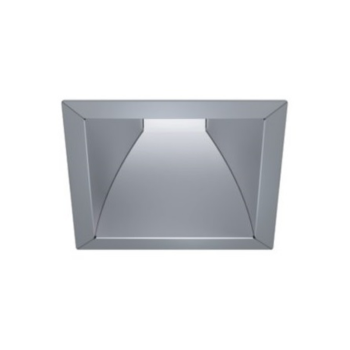 Halo Commercial 61SQ 6" Square Reflector, Medium Distribution - Semi-Specular Clear/Polished Flange