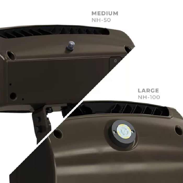 Lumark NHRS100 LED Night Harrier Flood Light, Slipfitter Mount