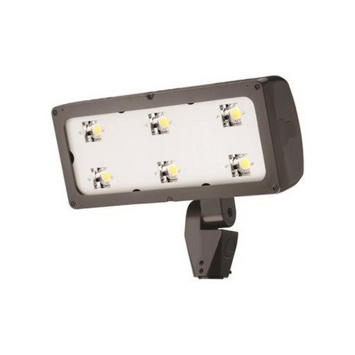 Lithonia HLF1 203W High Lumen LED Flood Light, Up to 29350 lm, 120-277V, Wide Flood Distribution, Integral Slipfitter, Dark Bronze