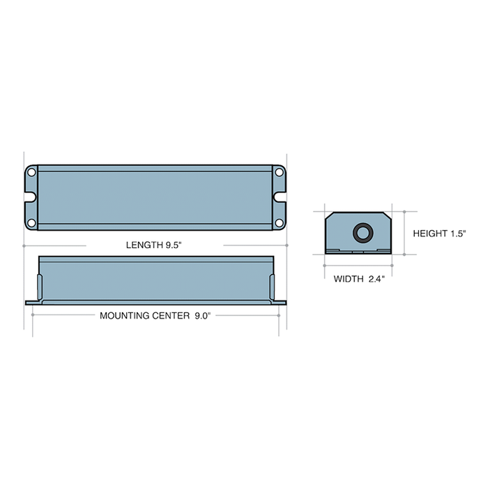 IOTA I40 3.5W Fluorescent Emergency Ballast