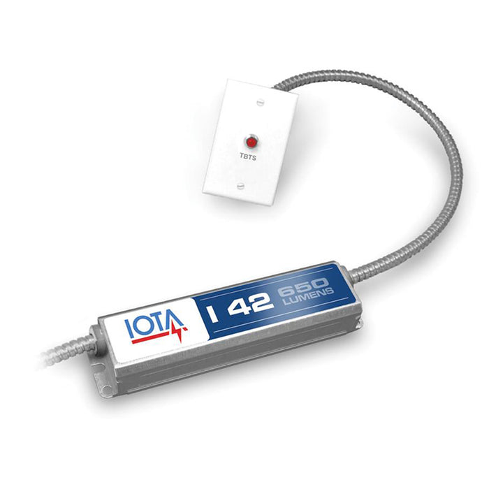 IOTA I42 3.5W Fluorescent Emergency Ballast for 4-Pin Lamps