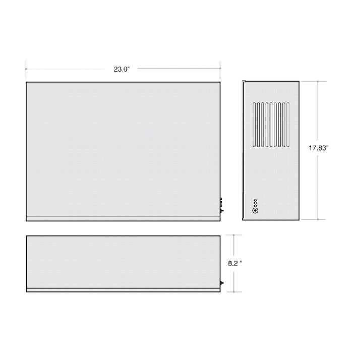 IOTA IIS-375-I, 375W Surface Mount Emergency Inverter, 120-277V