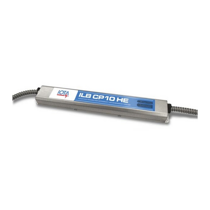 IOTA Contractor Select ILB CP10 HE A 10W High-Efficiency Constant Power Emergency LED Driver, 120-277V