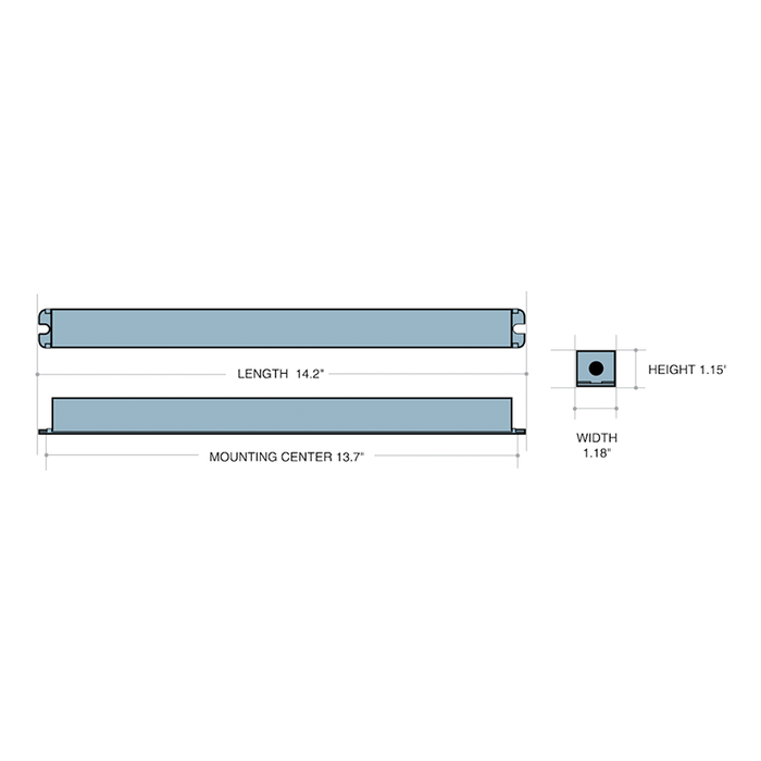 IOTA ISL28 Slim Profile Fluorescent Emergency Ballast