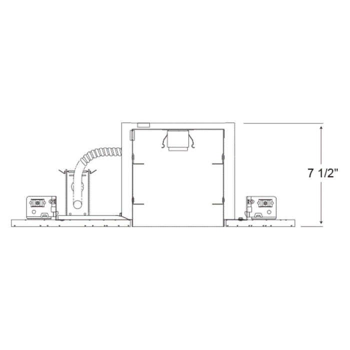 Juno IC2 6" Incandescent New Construction IC Housing