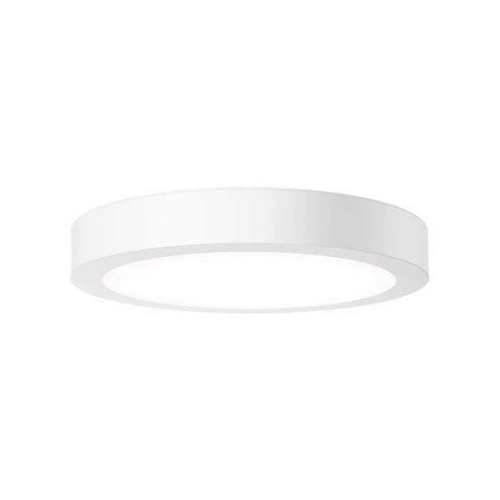 Juno Contractor Select JSBC Gen 2 6" SlimBasics LED Surface Mount Downlight, 3CCT Selectable, 120V, Matte White Finish 