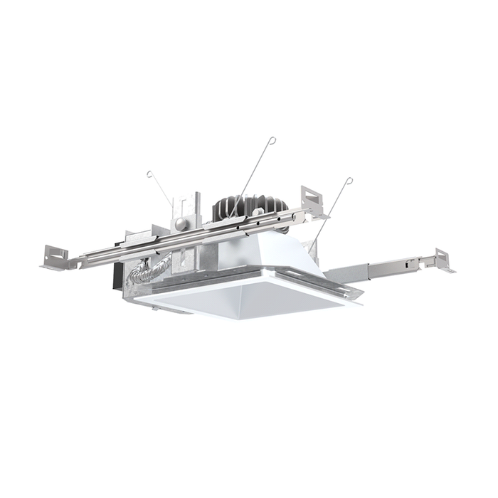 Lithonia LS6 6" Square Clear Downlight Reflector Recessed Trim