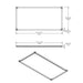 Lithonia Frame 2X4 LED Flat Panel, Switchable Lumen & CCT