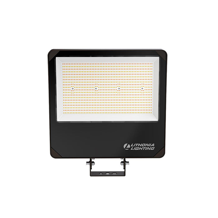 Lithonia Contractor Select ESXF5 16" Wide, LED Flood Light, 177-342W, Adjustable Lumen, Switchable CCT, UVOLT, YS, Dark Bronze