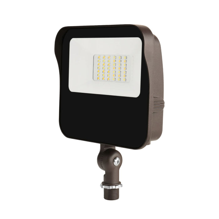 Lumark LSF25-KN-PC LSF Series  LED Selectable Flood Light, 11W/15W/22W/25W. CCT Selectable, 1700/2500/3500/4000 lm,  Knuckle Mount , 120-347V