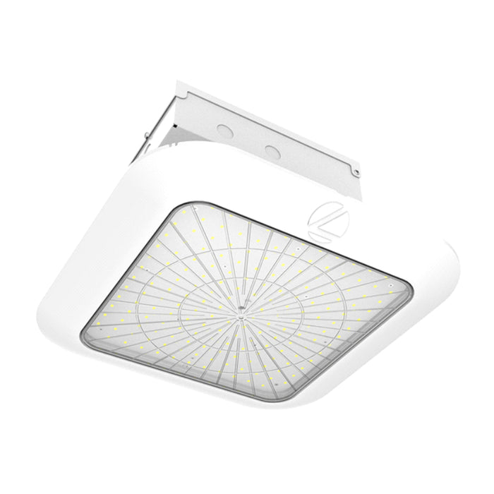 Lithonia PCNY LED 25W-131W Petroleum LED Canopy Light, 3CCT & Lumens Selectable