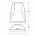 Westgate LESW 12W LED Non-Cutoff Wall Pack w/ Photocell