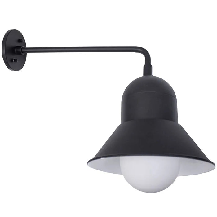 Westgate WSX 20W/30W/40W LED Seaside Outdoor Wall Lantern, 15" Long Horizontal Arm, CCT Selectable, Up to 4000lm, 120-277V