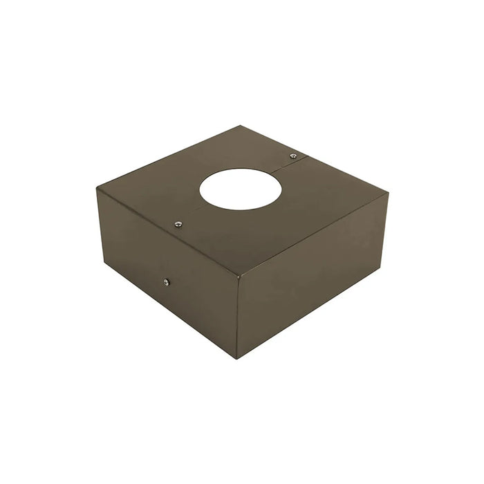 Westgate POL-D1-BASECVR D1 Series Pole 2-Pc Cube Base Cover - Bronze
