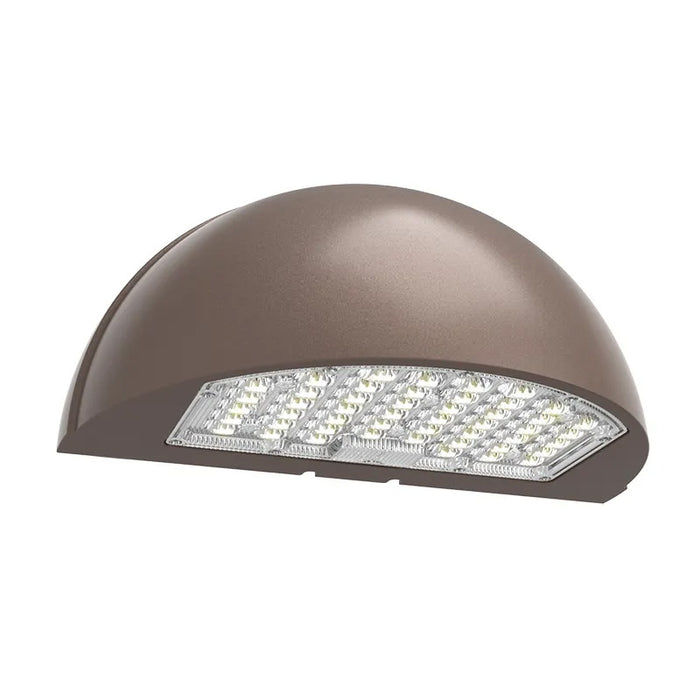 Westgate WPMX 24W/32W/40W LED Half-Moon Wall Pack, Power & 3CCT Selectable - Bronze