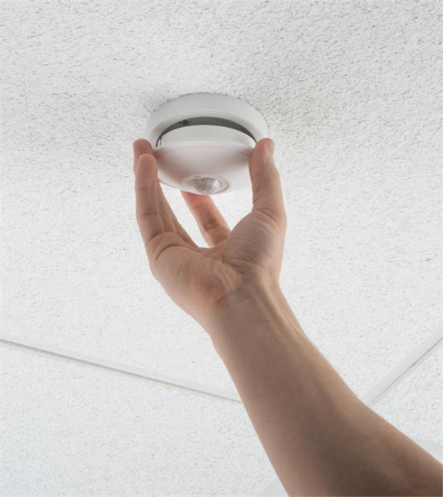 nLight RCMSB 7 G2 AIR Occupancy and Daylight Sensors, PIR Detection, Mini-Low Bay 360° Lens, Surface Mount, Generation 2