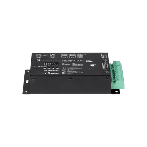 American Lighting REC-DMX-RJ45-6CH 6-Channel DMX Decoder