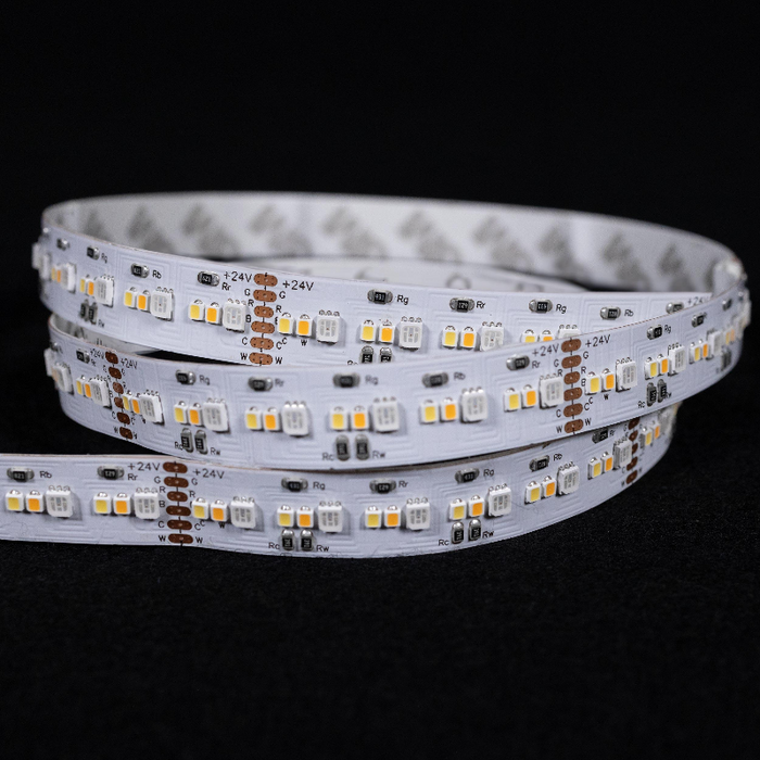 Diode LED Valent 24V 5.8W/Ft, 16.4Ft RGBTW LED Tape Light
