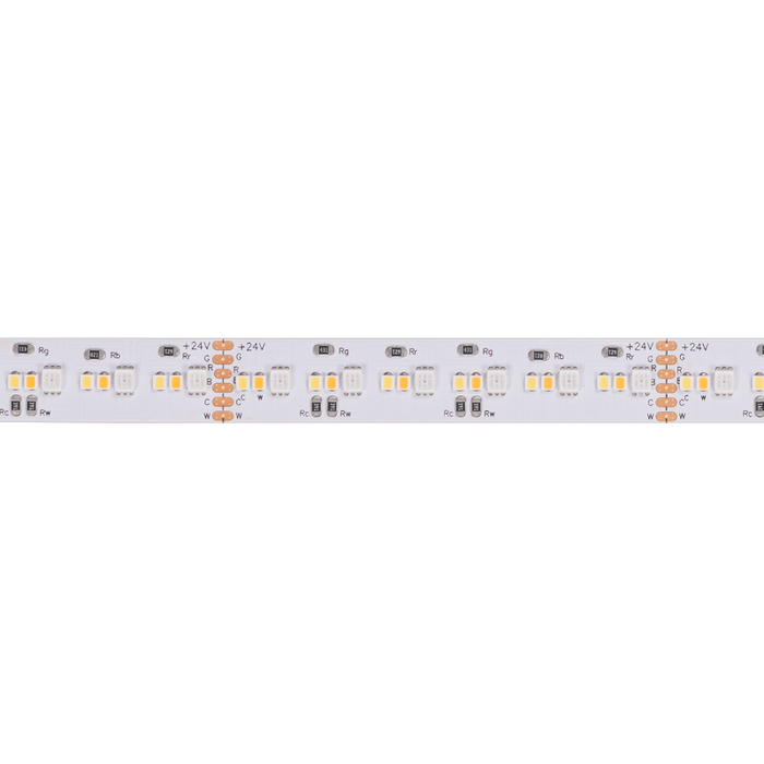 Diode LED Valent 24V 5.8W/Ft, 16.4Ft RGBTW LED Tape Light