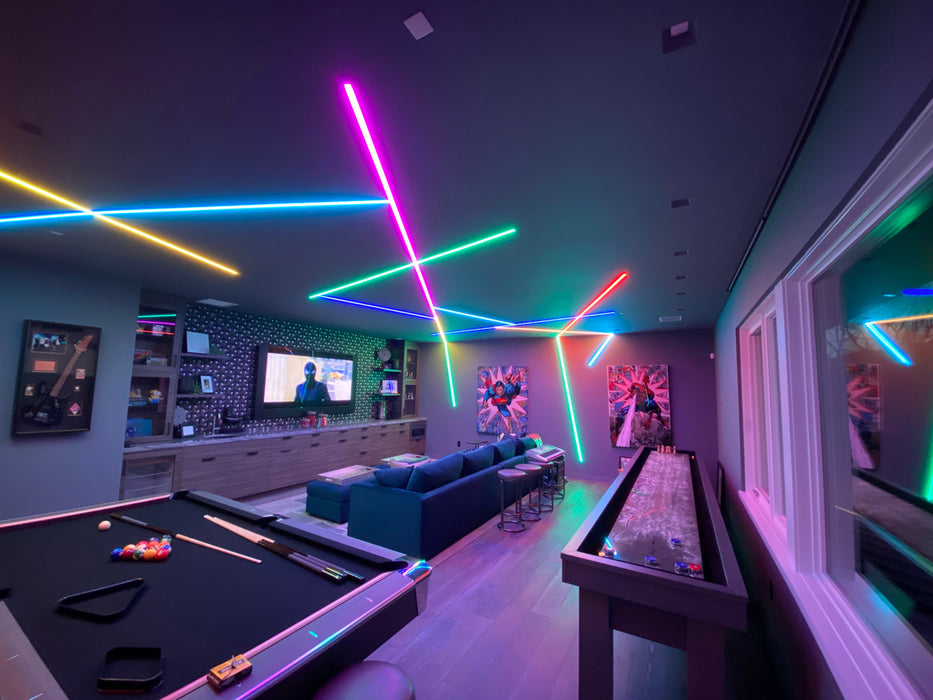 Diode LED Streamlite RGBW 24V 5.2W/Ft, 16.4Ft Color Changing Diffused Linear Light