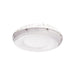 Lumark RPGC25S-MS/DIM-L20 60W LED Round Canopy, 120-347V, Selectable CCT & Lumens, Motion Sensor for Dimming Operation, 9' - 20' Mounting Height