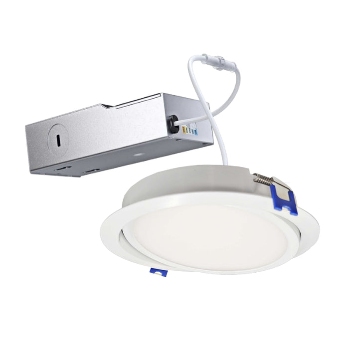 Elite RPL664-ML-CCT 6" Round Adjustable LED Downlight, Selectable CCT & Lumen