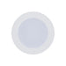 Satco S11894 4" Round 6.5W/8W/9.3W LED Flat Wafer Downlight Retrofit, 5CCT Selectable, Matte White Finish