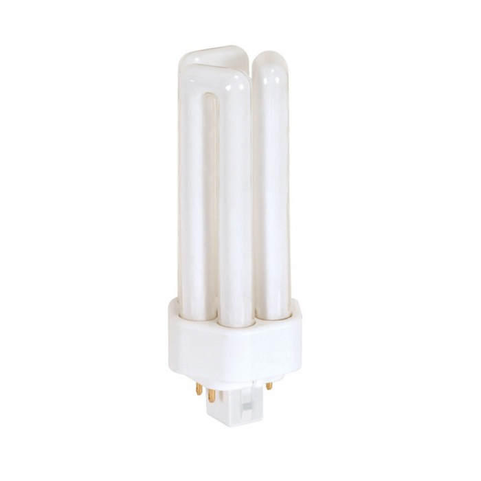 Satco S8346 26W Triple Tube 4-Pin CFL Bulb, 3000K