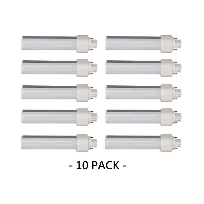 Satco S9857 9W PL 2-Pin LED Horizontal Bulb, 5000K