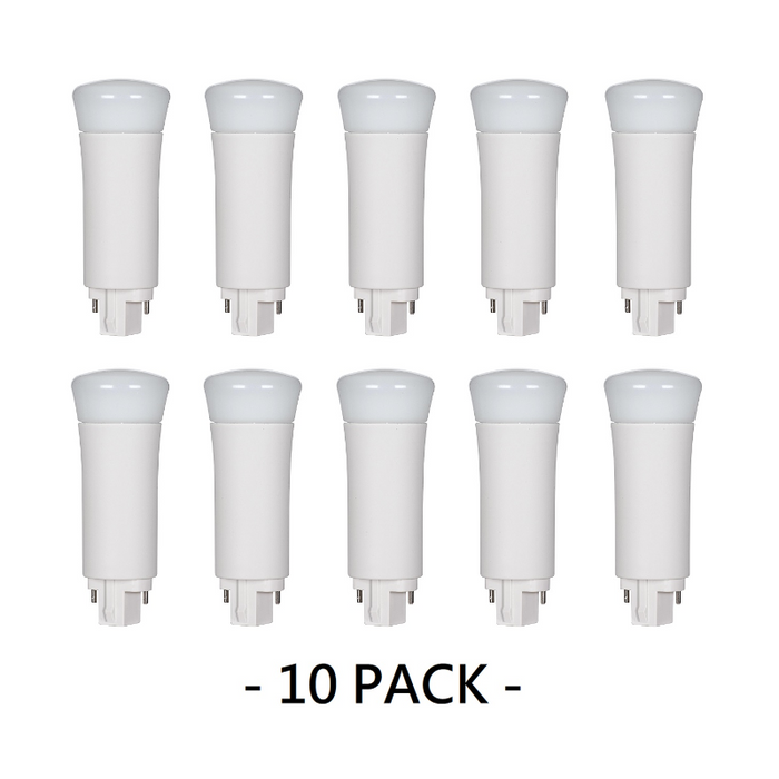 Satco S9865 9W PL 2-Pin LED Vertical Bulb, 5000K