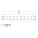Westgate SCLT 4-ft LED Architectural Suspended Light, 3CCT Selectable