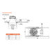 Halo Commercial HM8 8" LED Module, 80CRI